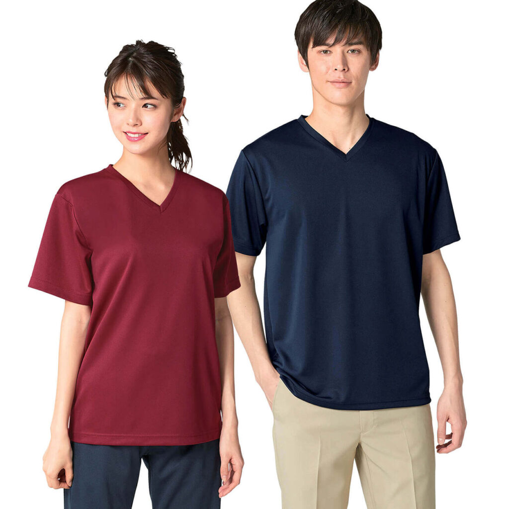 Áo thun cổ tim VieUniform