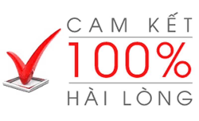 cam kết hài lòng